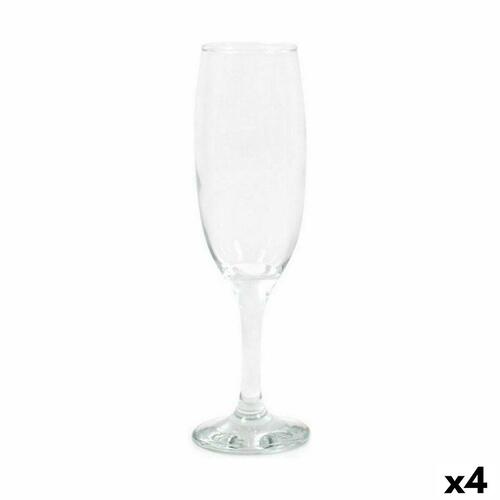 Sæt med glas LAV Empire Champagne 6 Dele 220 ml (4 enheder)