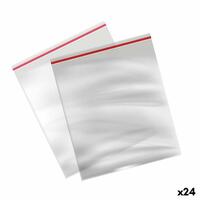 Sæt med hermetiske genanvendelige poser Algon 10 Dele 26 x 30 cm (24 enheder)