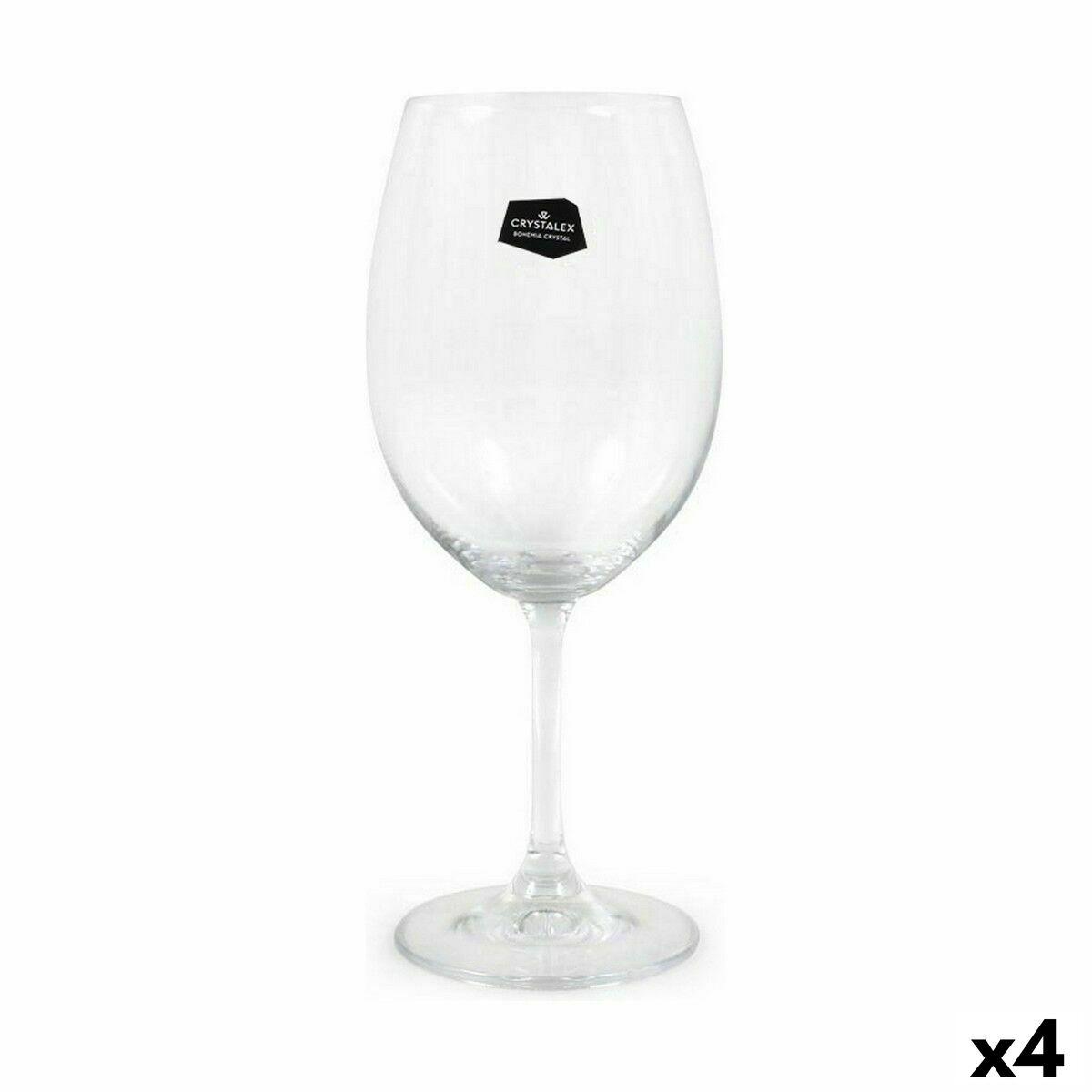 Sæt med glas Crystalex Lara Vin 450 ml Krystal (6 enheder) (4 enheder)