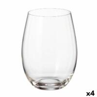 Glassæt Bohemia Crystal Clara 560 ml Krystal 6 Dele (4 enheder)
