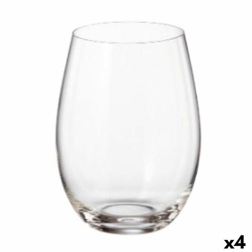 Glassæt Bohemia Crystal Clara 560 ml Krystal 6 Dele (4 enheder)