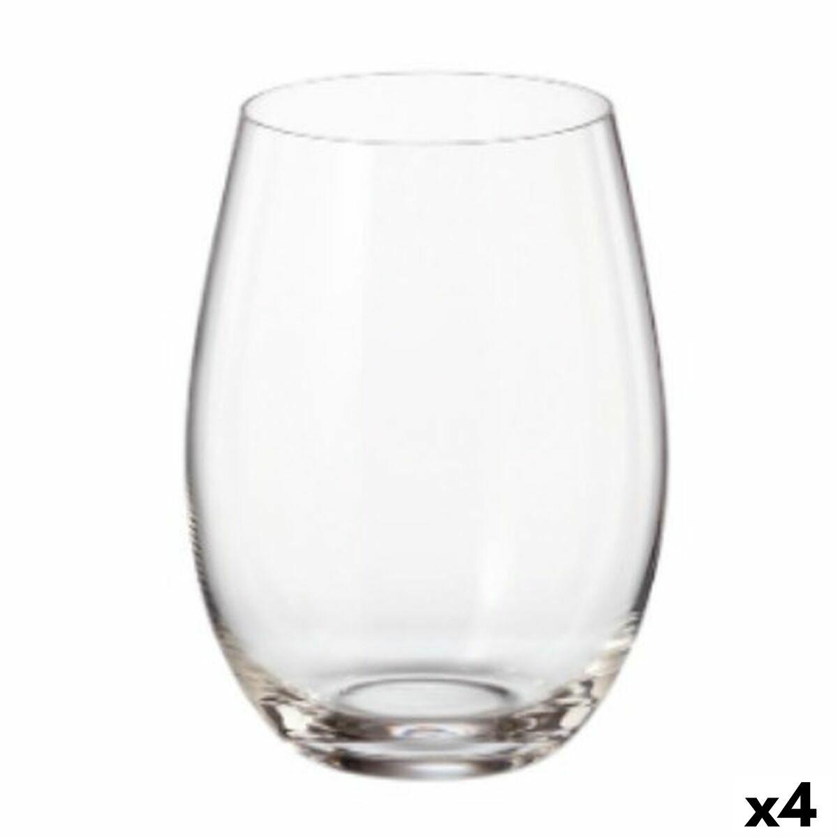 Glassæt Bohemia Crystal Clara 560 ml Krystal 6 Dele (4 enheder)