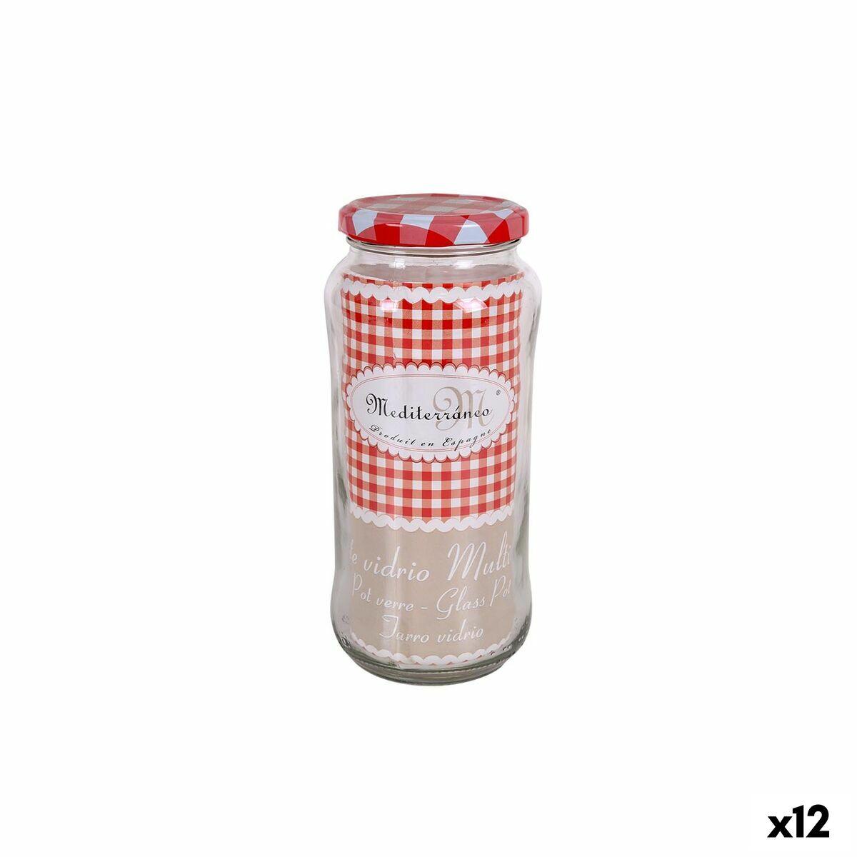Beholder Mediterraneo Gennemsigtig Glas 580 ml (12 enheder)