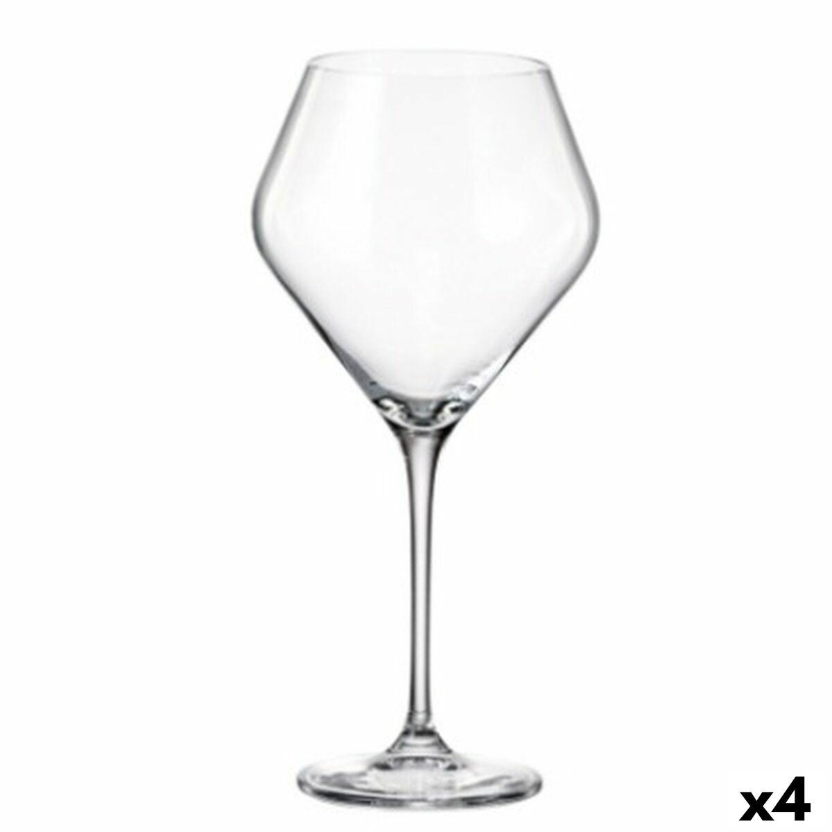 Sæt med glas Bohemia Crystal Galaxia 610 ml (6 enheder) (4 enheder)