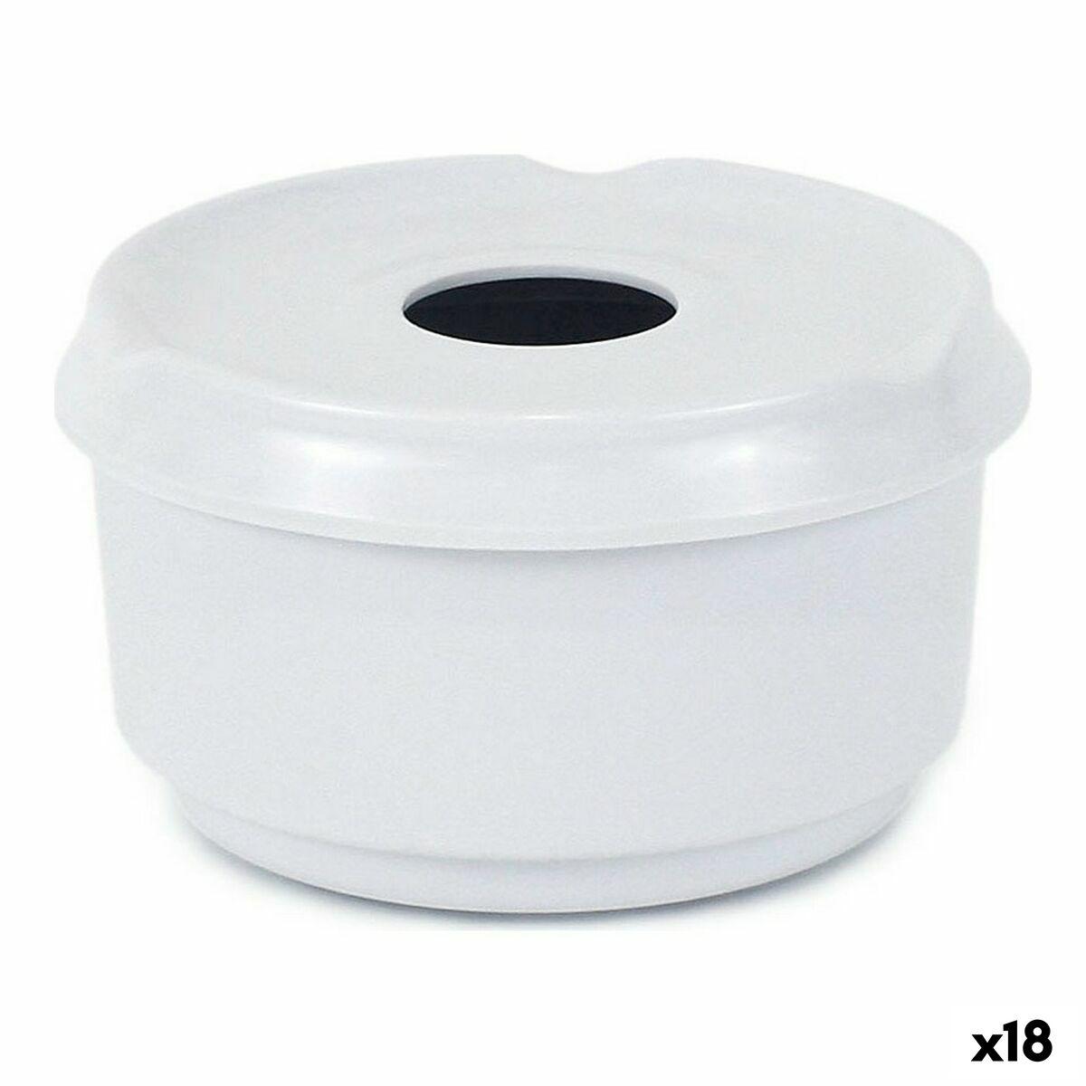 Askebæger Privilege Hvid (18 enheder) (11 cm)