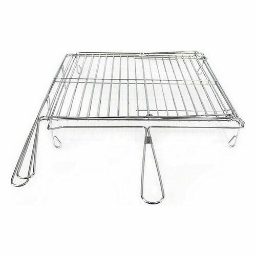 Grill Algon Chromsalt Roterende 40 x 45 x 10 cm (4 enheder)