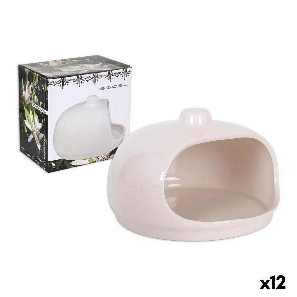 Rengøring til køkkenvask 47566 15,2 x 15,2 x 10,3 cm Hvid (12 enheder)