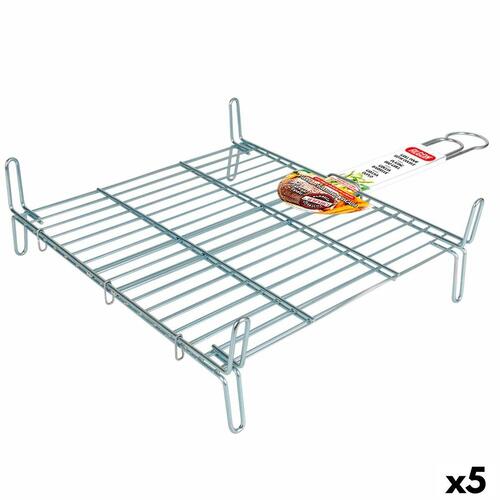 Algon grillrist dobbelt, galvaniseret 40 × 40 cm - 5 stk.