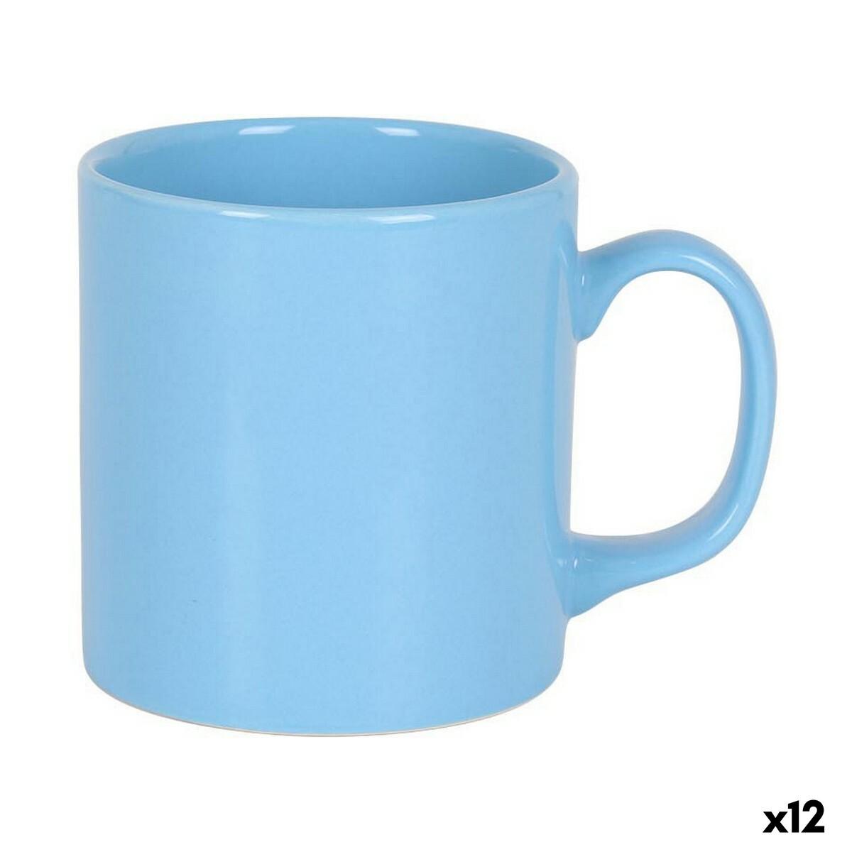 Kop Blå 300 ml Keramik (12 enheder)