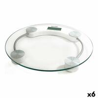 Digital badevægt Basic Home Gennemsigtig 33 x 3,5 cm (6 enheder)