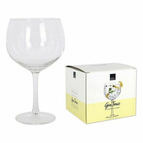 Sæt med glas til Gin Tonic Bohemia Crystal Cocktails Krystal 4 Dele (4 enheder) (700 cc)