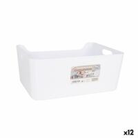 Multibrug kurv Dem Hvid 33 x 24 x 14,5 cm (12 enheder)