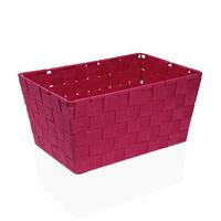 Kurv Versa Lover Fuchsia Tekstil 20 x 15 x 30 cm