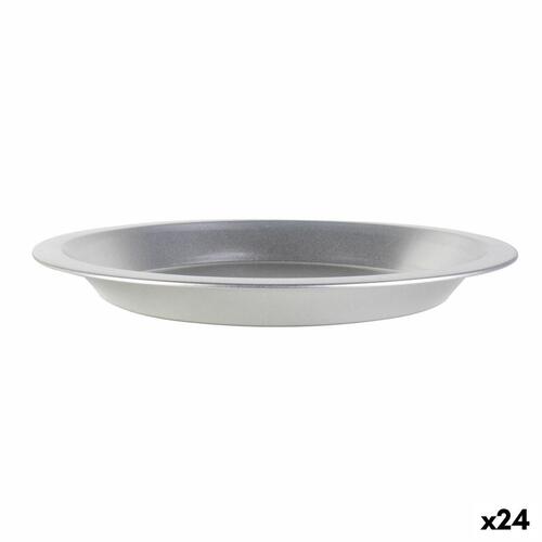 Bageplade Sølvfarvet 25 x 2,5 cm (24 enheder)