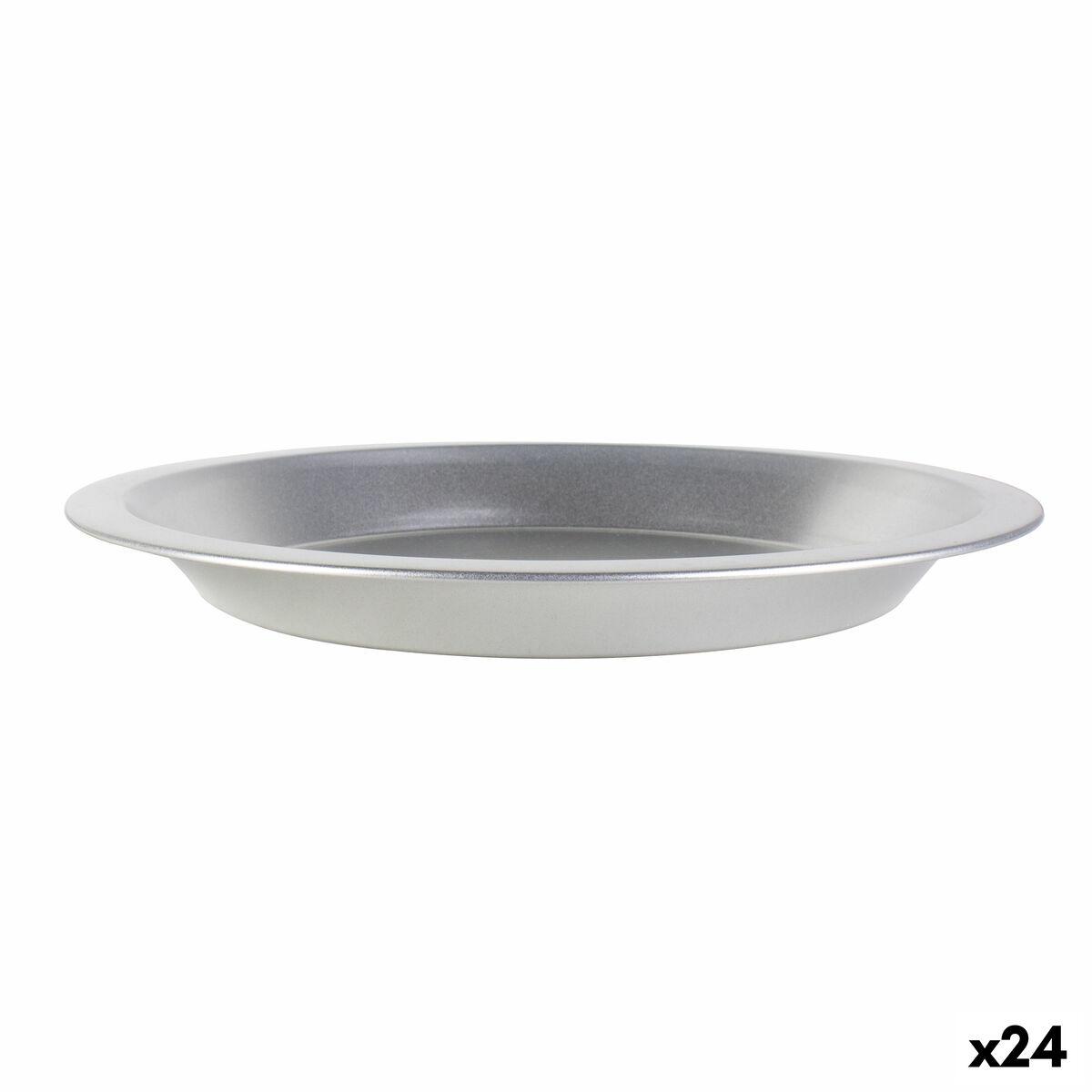 Bageplade Sølvfarvet 25 x 2,5 cm (24 enheder)