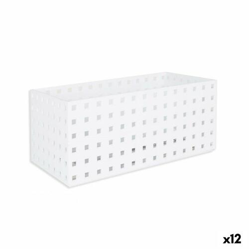 Skuffeopdeler Confortime Hvid 27,5 x 13,5 x 12,2 cm (12 enheder)