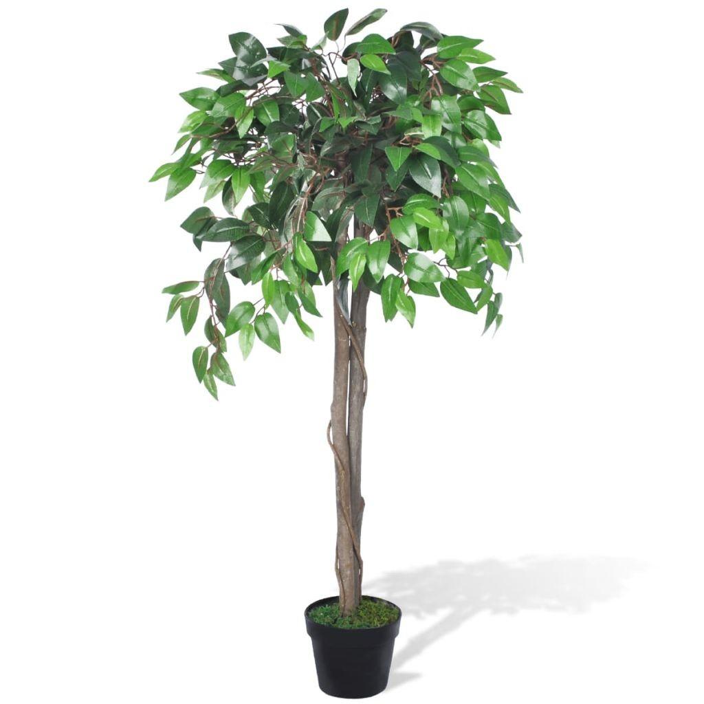 Kunstig Plante Ficus Træ med Potte 110 cm