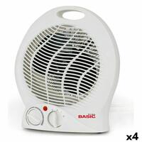 Varmeapparat Basic Home Hvid 2000 W (4 enheder)