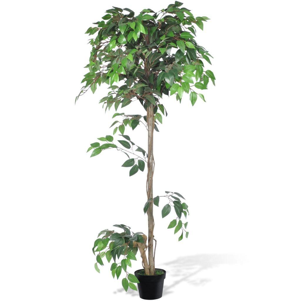 Kunstig Plante Ficus Træ med Potte 160 cm