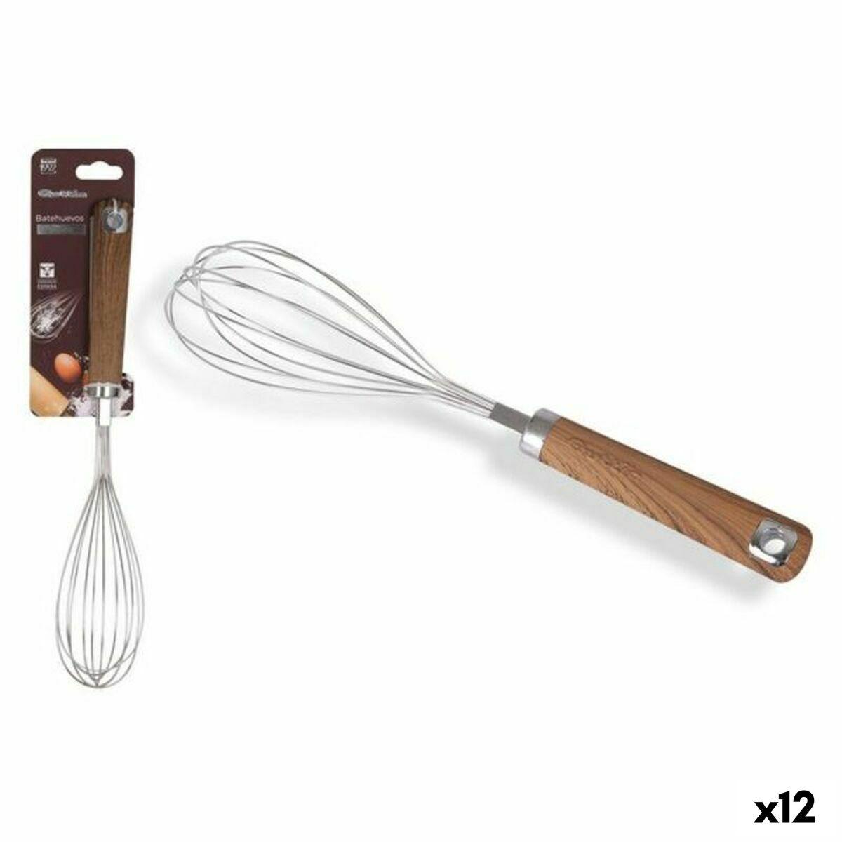 Mixer piskeris Quttin 146399 Rustfrit stål (12 enheder) (30 cm)