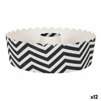 Bageform Quttin Sort 18 x 6 cm 4 Dele
