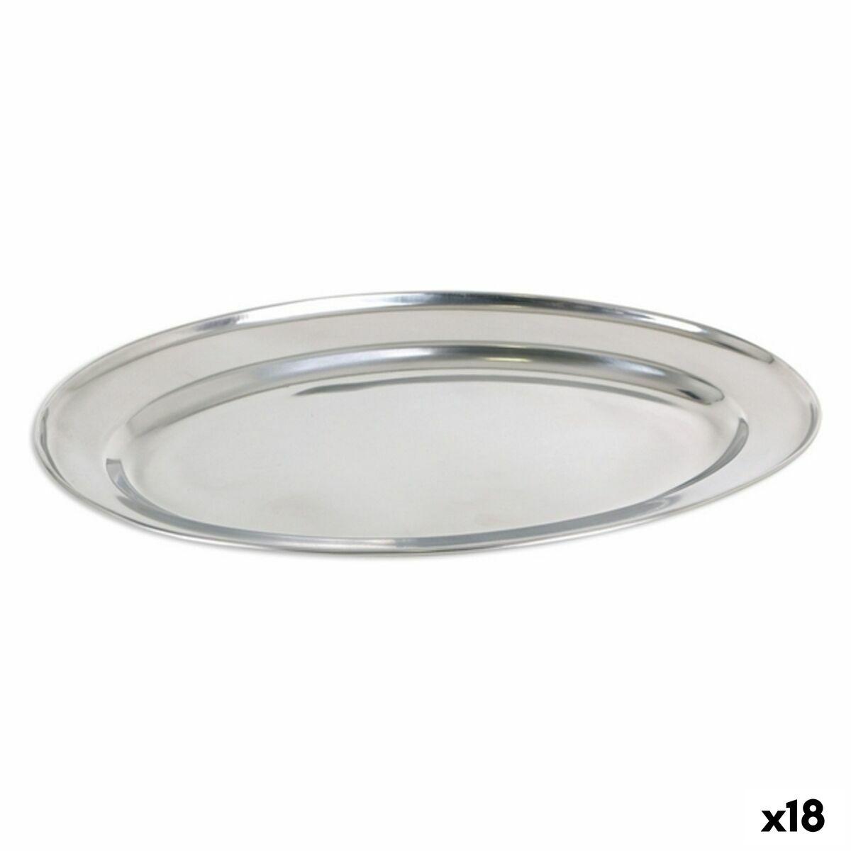 Bakke Privilege 42853 Rustfrit stål Oval (18 enheder) (35 x 22,2 cm)