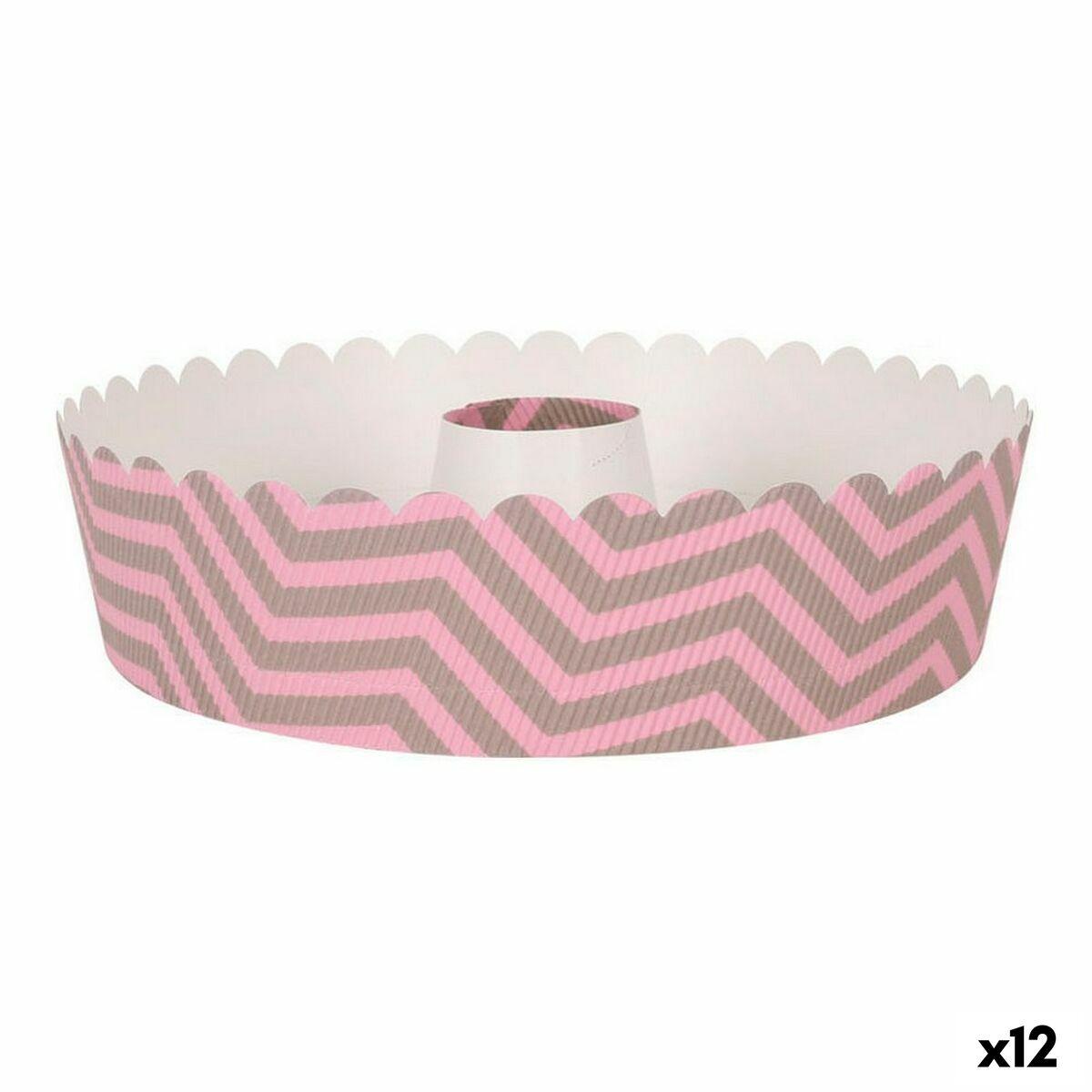 Bageform Quttin Pink 22 x 6 cm 3 Dele