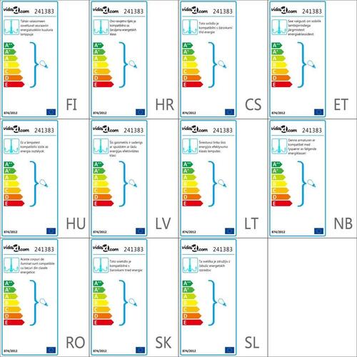 Antik lysekrone 8 x E14-fatninger metal hvid