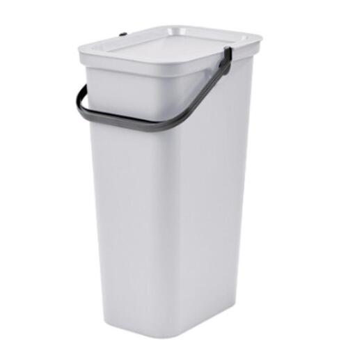 Affaldsspand til genbrug Tontarelli Moda 38 L Hvid (4 enheder)