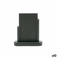 Tavle Securit Med støtte Sort 17,5 x 15,5 x 5 cm