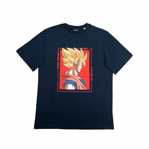 Kortærmet T-shirt til Mænd Jack & Jones Jcodragon Marineblå M