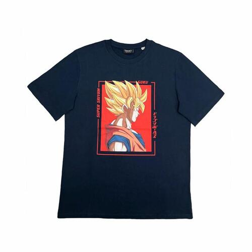 Kortærmet T-shirt til Mænd Jack & Jones Jcodragon Marineblå S