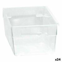 Multifunktionel Æske modulær Gennemsigtig 15 x 8 x 5,3 cm (24 enheder)