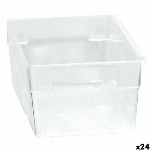 Multifunktionel Æske modulær Gennemsigtig 15 x 8 x 5,3 cm (24 enheder)