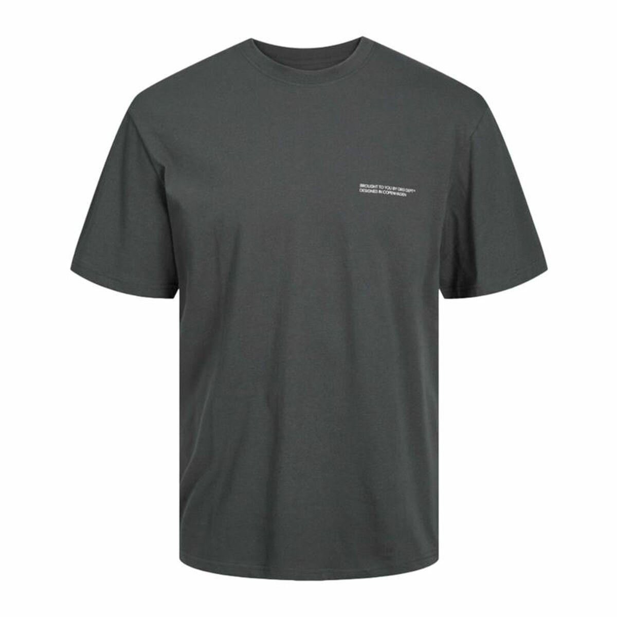 Kortærmet T-shirt til Mænd Jack & Jones Jorvesterbro Mørkegrå M
