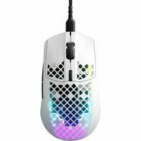 Gaming-mus SteelSeries AEROX 3 (2022) SNOW EDITION Hvid