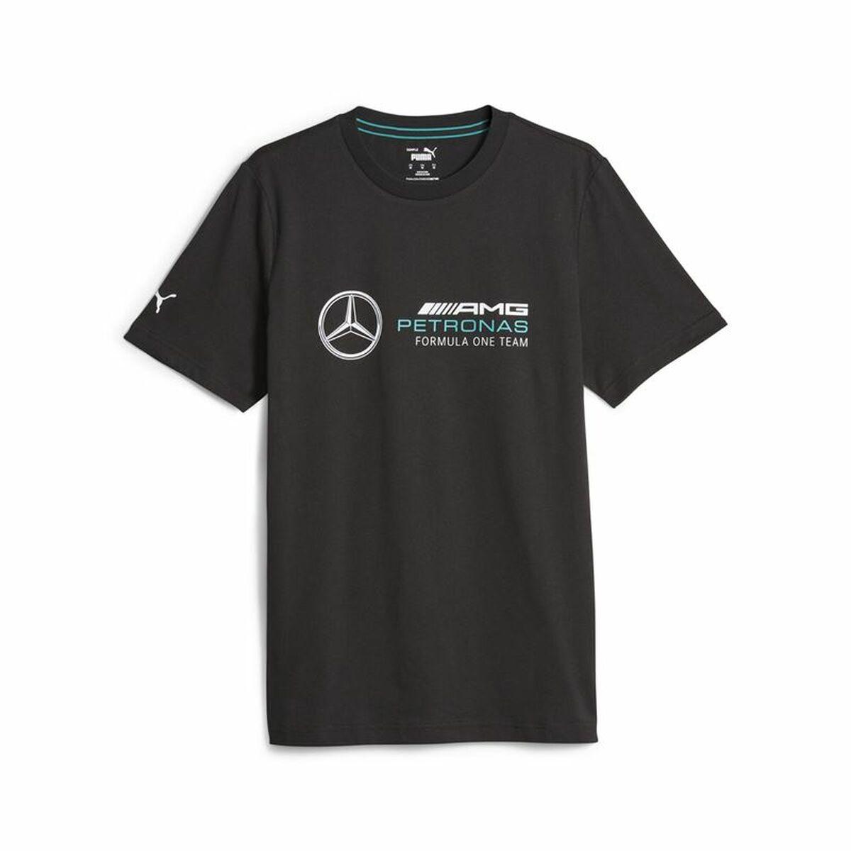 Kortærmet T-shirt til Mænd Puma Mapf1 Ess Logo Sort M