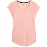 Kortærmet T-shirt til Kvinder Puma Train Favoriterse Lyserød S