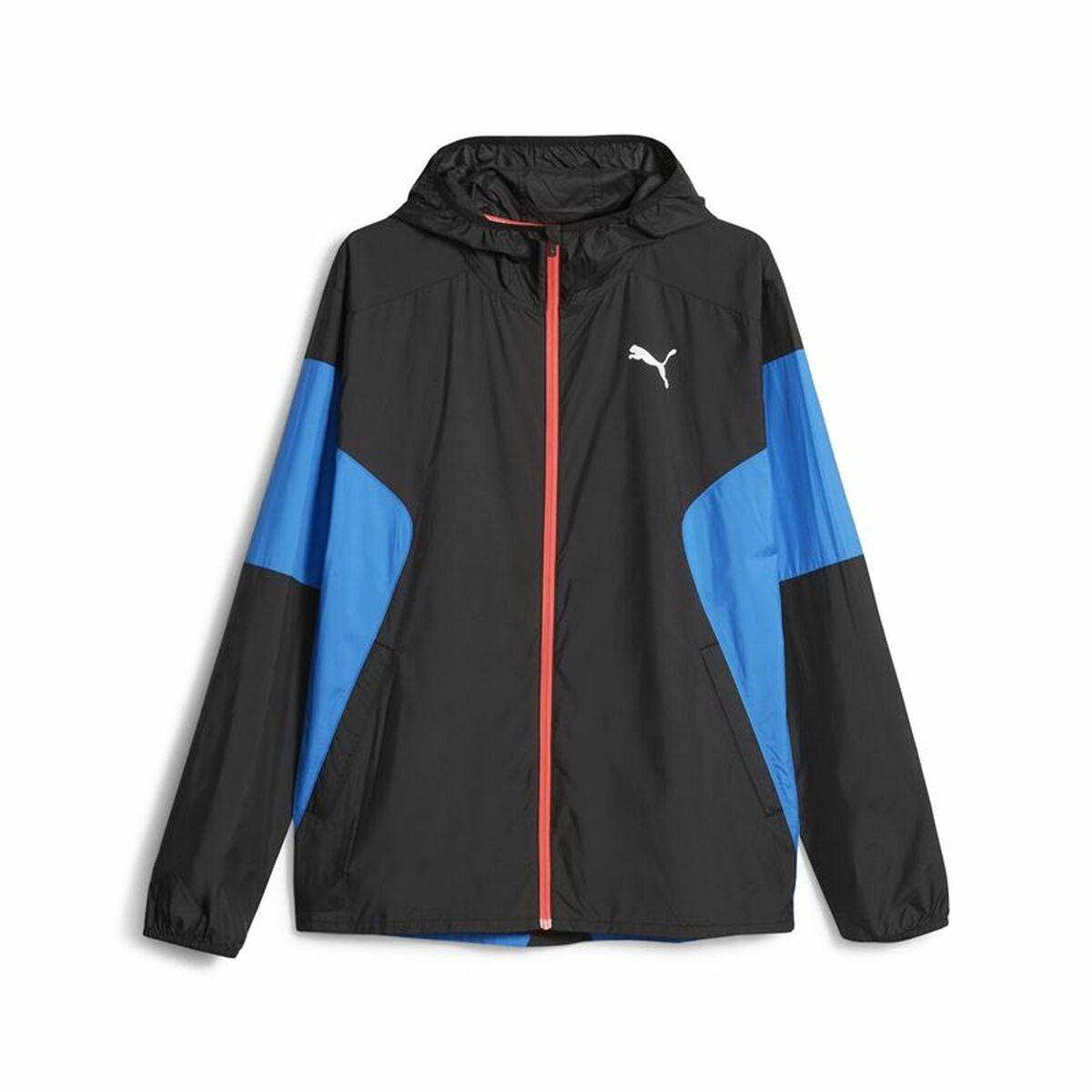 Sportsjakke til Mænd Puma Lightweightck Sort L