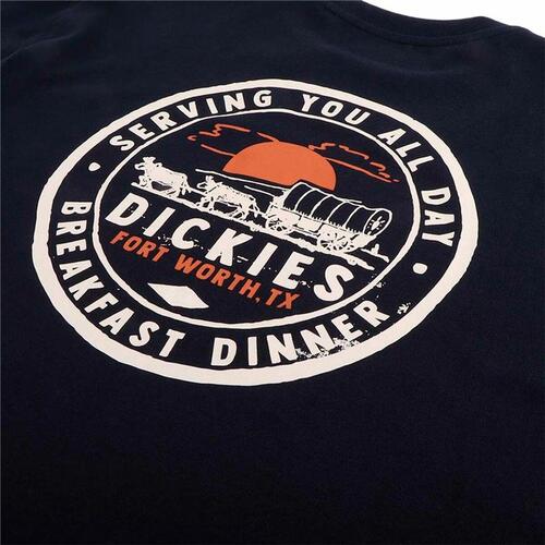 Kortærmet T-shirt til Mænd Dickies Greensburg Sort M