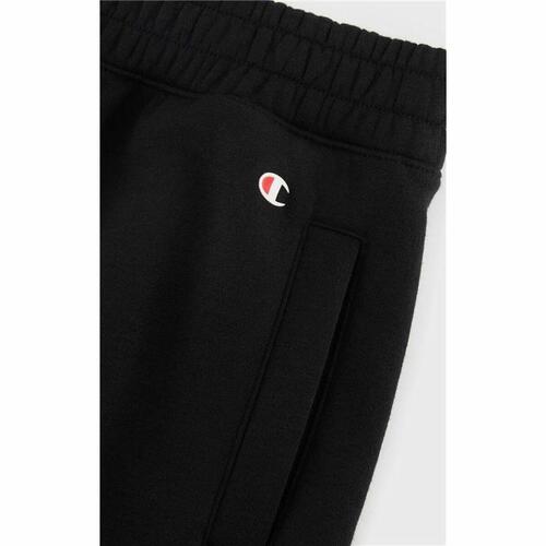 Lange sportsbukser Champion Elastic Cuff Legacy Sort Dame S