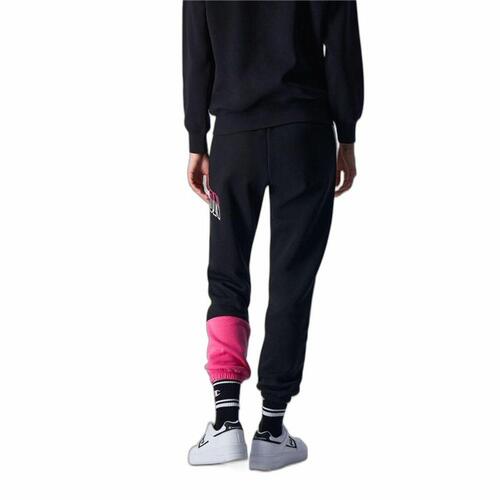 Lange sportsbukser Champion Elastic Cuff Legacy Sort Dame S