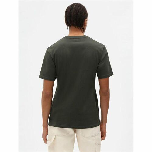 Kortærmet T-shirt til Mænd Dickies Mapleton Mørk grøn S
