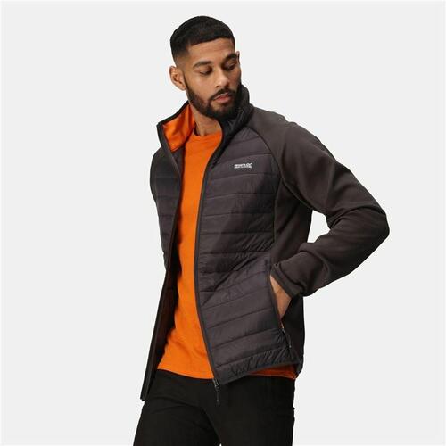 Sportsjakke til Mænd Regatta Clumber IV Hybrid Sort XL