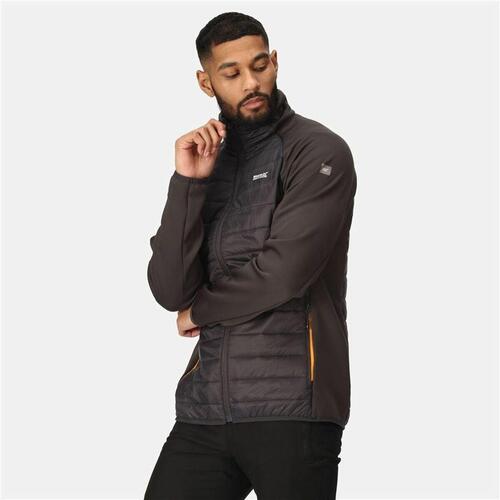 Sportsjakke til Mænd Regatta Clumber IV Hybrid Sort XL