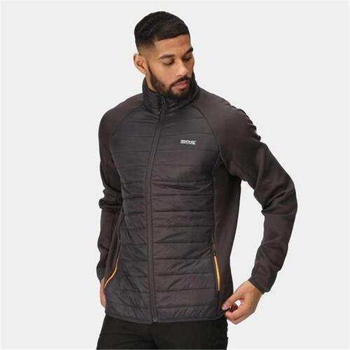 Sportsjakke til Mænd Regatta Clumber IV Hybrid Sort XL