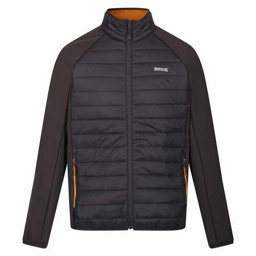 Sportsjakke til Mænd Regatta Clumber IV Hybrid Sort XL