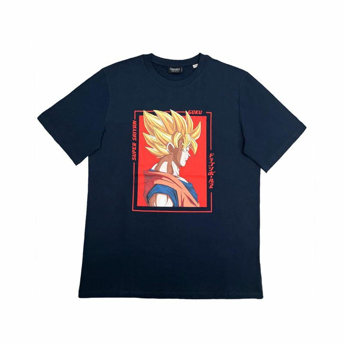 Kortærmet T-shirt til Mænd Jack & Jones Jcodragon Marineblå XL