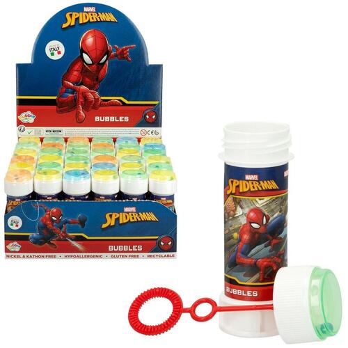 Bobleblæser Spider-Man 60 ml 3,8 x 11,5 x 3,8 cm (216 enheder)