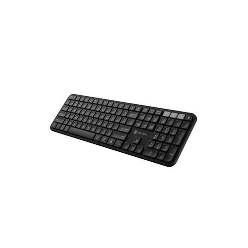 Tastatur og mus Natec NKL-1998 Qwerty US Sort